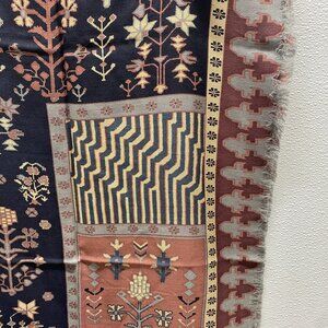 The Met Store Persian Garden Oversized Wool Scarf Women’s